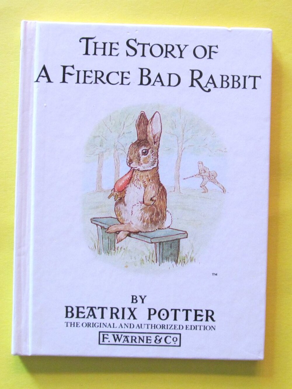 3/$20 Beatrix Potter book Rabbit The story of a Fierce bad rabbit